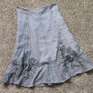 Grey skirt size L